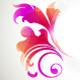 Abstract background with milk splash Abstract background with milk splash