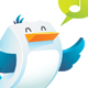 http://graphicriver.net/item/bird-with-talking-bubble/55150 http://graphicriver.net/item/bird-with-talking-bubble/55150