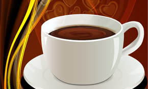 Abstract Coffee Card Abstract Coffee Card