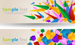 Abstract Colorful Banner Abstract Colorful Banner