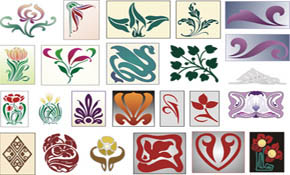 Vector design elements Vector design elements