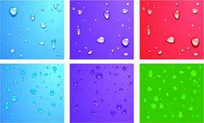Dew Water Drops Vector Dew Water Drops Vector