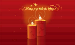 Shining Christmas Candles Shining Christmas Candles