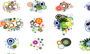 Colorful Flower Vector Colorful Flower Vector