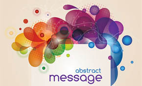 Abstract Message Vector Graphic Abstract Message Vector Graphic