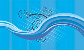 Blue Waves Background Blue Waves Background