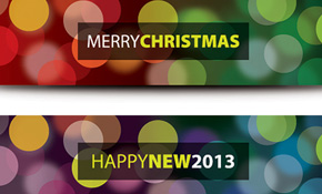 Christmas and New Year Banners Christmas and New Year Banners