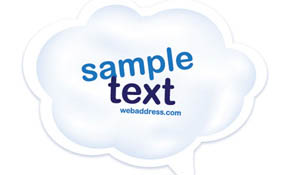 Cloud Comment Vector Graphic Cloud Comment Vector Graphic
