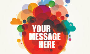 Cloudy Bubble Vector Graphic Cloudy Bubble Vector Graphic
