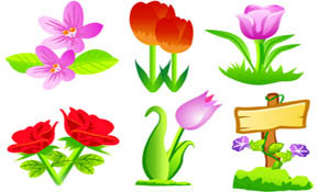 Free Vector Flowers Free Vector Flowers