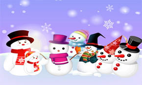Free Vector Snowman 02 Free Vector Snowman 02