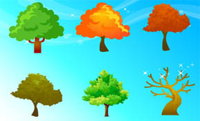 Free Vector Trees Free Vector Trees