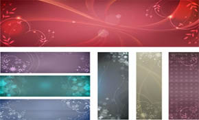 Free flowery vector backgrounds Free flowery vector backgrounds