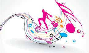 Vector Music Theme Vector Music Theme