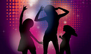 Party Night Vector Graphic Party Night Vector Graphic
