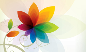 Summer Flower Vector Graphic Summer Flower Vector Graphic