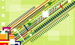 Techno cubes and arrows Techno cubes and arrows