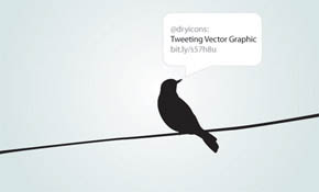 Tweeting Vector Graphic Tweeting Vector Graphic