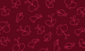 Curly Butterfly Background Curly Butterfly Background