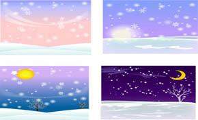 Vector Snow Background Vector Snow Background