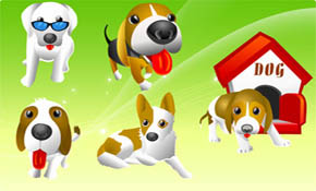Vector Dogs Vector Dogs