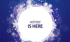 Winter Is Here Vector Graphic Winter Is Here Vector Graphic