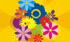 Flower design Vector Graphic