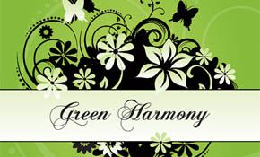 Green Harmony Vector Graphic
