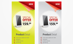 Promo Banners Vector Graphic Promo Banners Vector Graphic