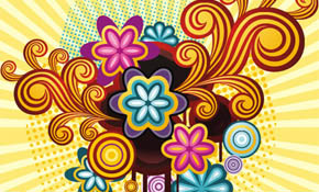 Retro design Vector Graphic