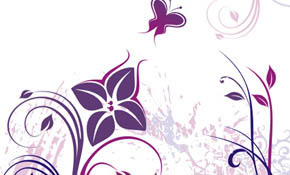 Violet Vector Graphic