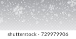 vector heavy snowfall ...