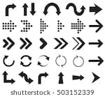 arrows vector collection with...